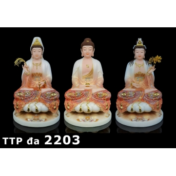 Tây Phương Tam Thế Phật 2203,12",16",19"