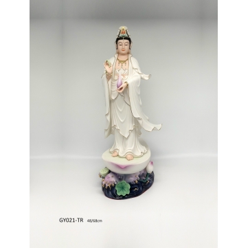 Quan Âm  Sứ cao cấp 48cm, 68cm